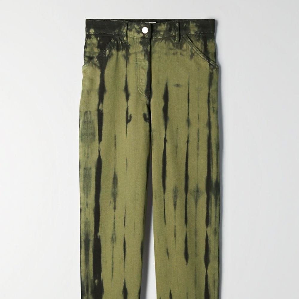 ARITZIA XS Kelsey Pant- Green Tie Dye - Picture 6 of 8
